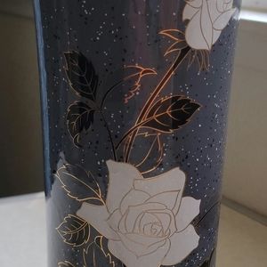 11 1/2 inch vase with flowers design